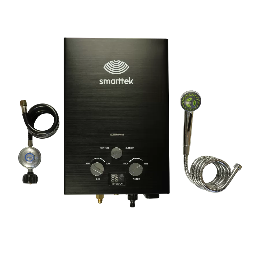 Smarttek Black Hot Water System - No Pump Pack (SMA-BNP)
