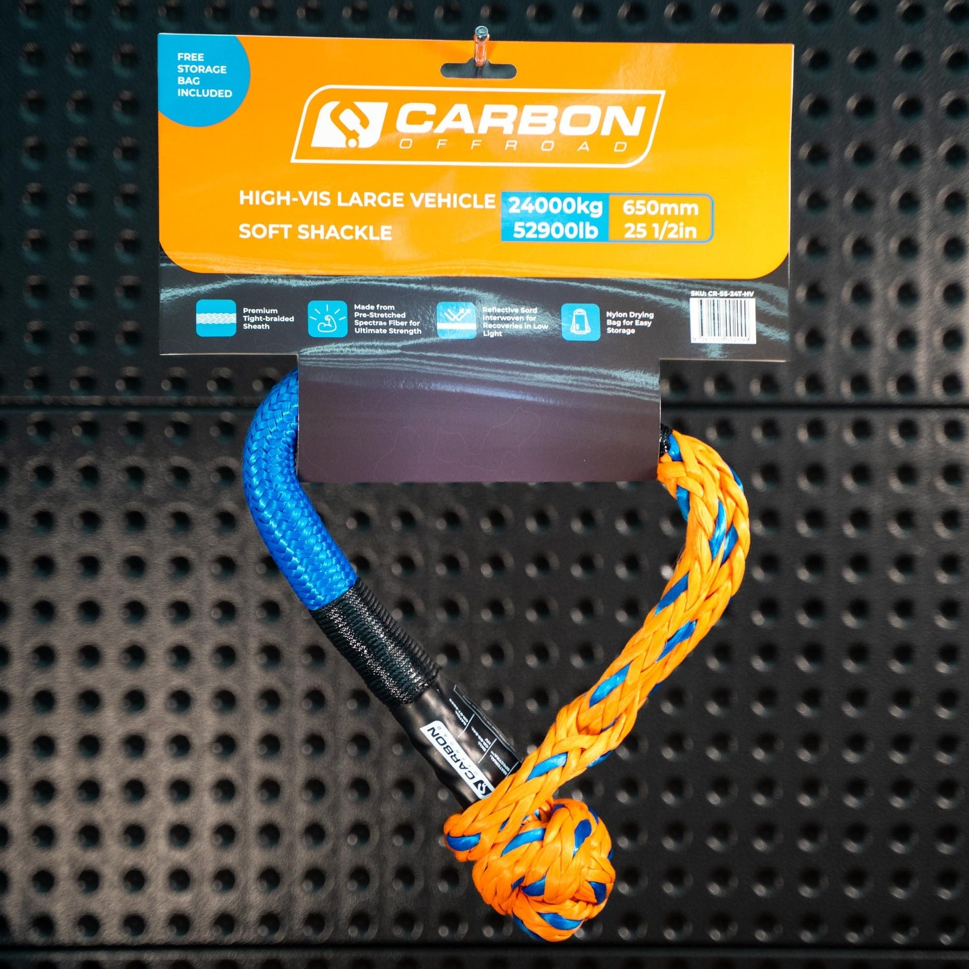Large Vehicle High-Vis Soft Shackle