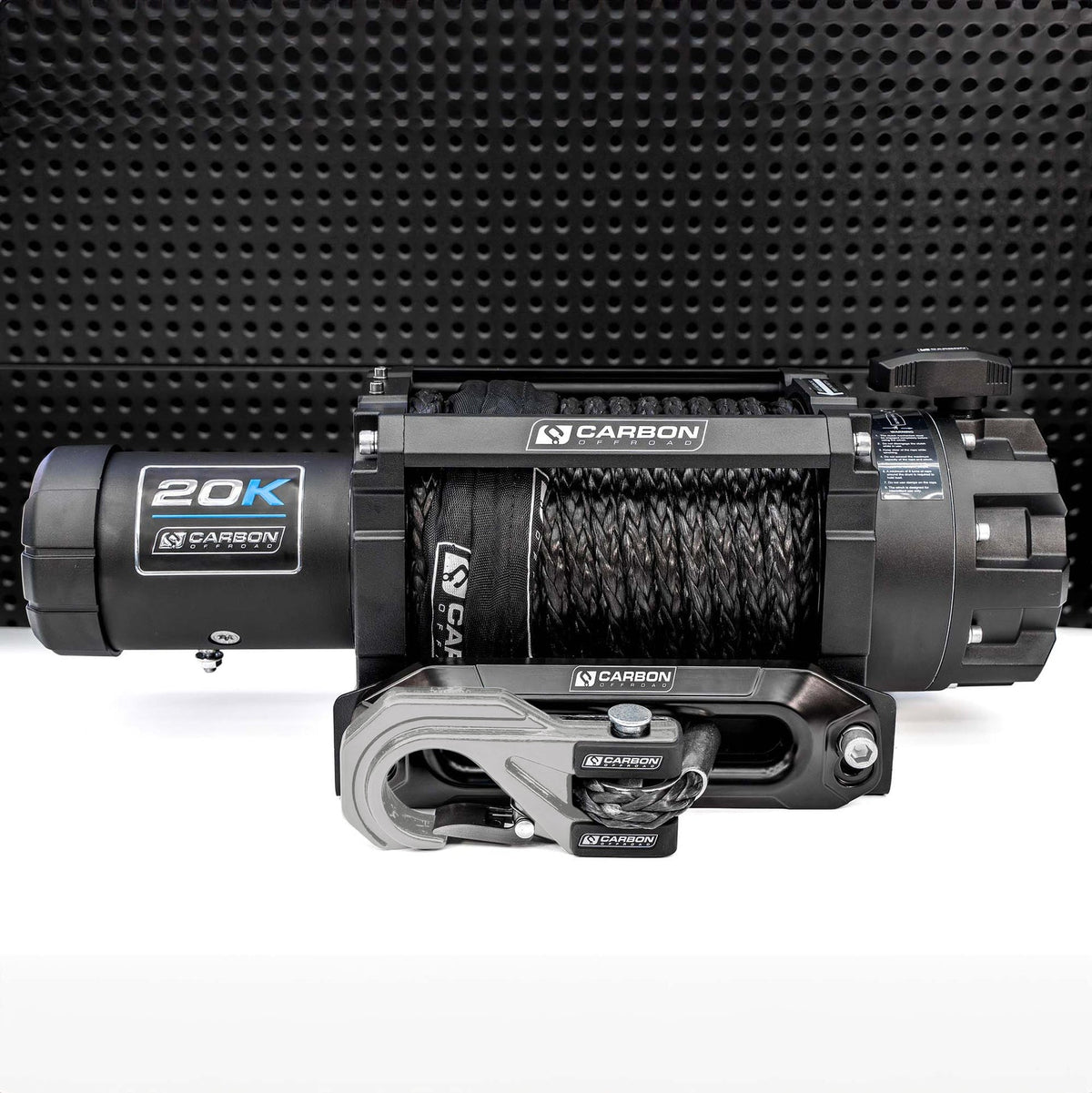 Carbon Scout Pro - 20000lb Extreme Duty Truck Winch 24v