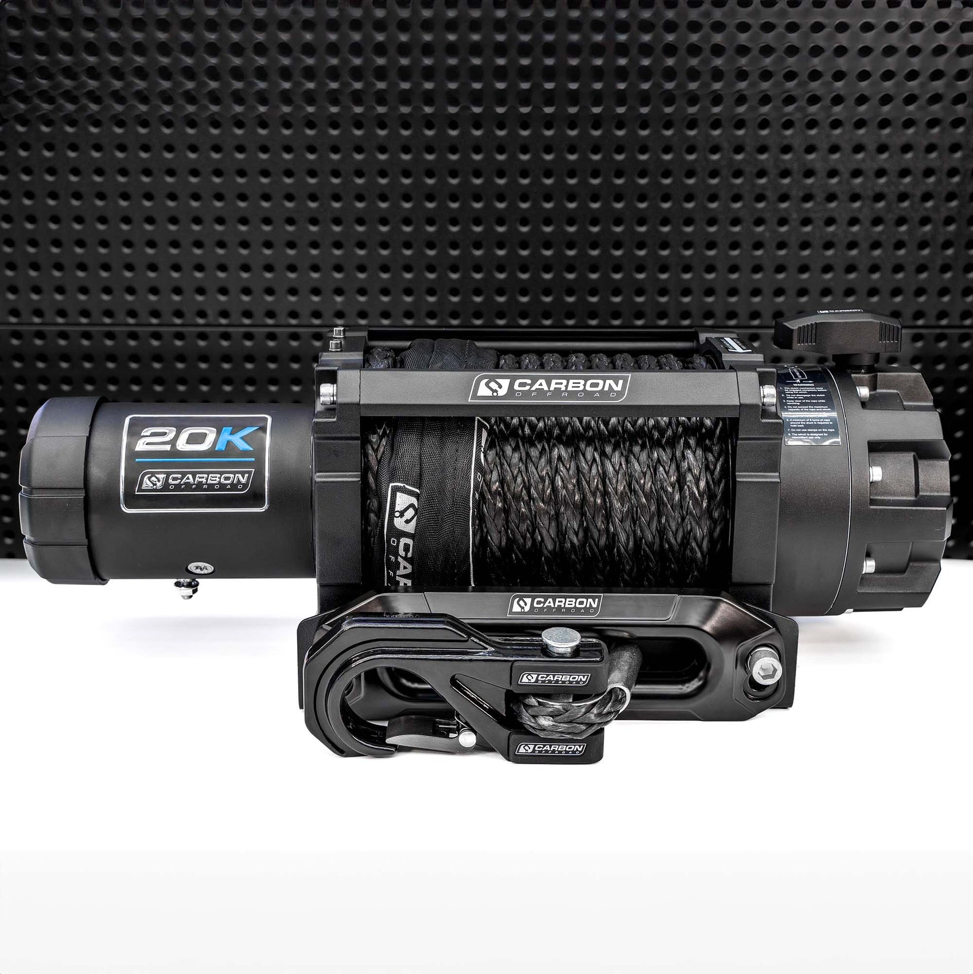 Carbon Scout Pro - 20000lb Extreme Duty Truck Winch 24v