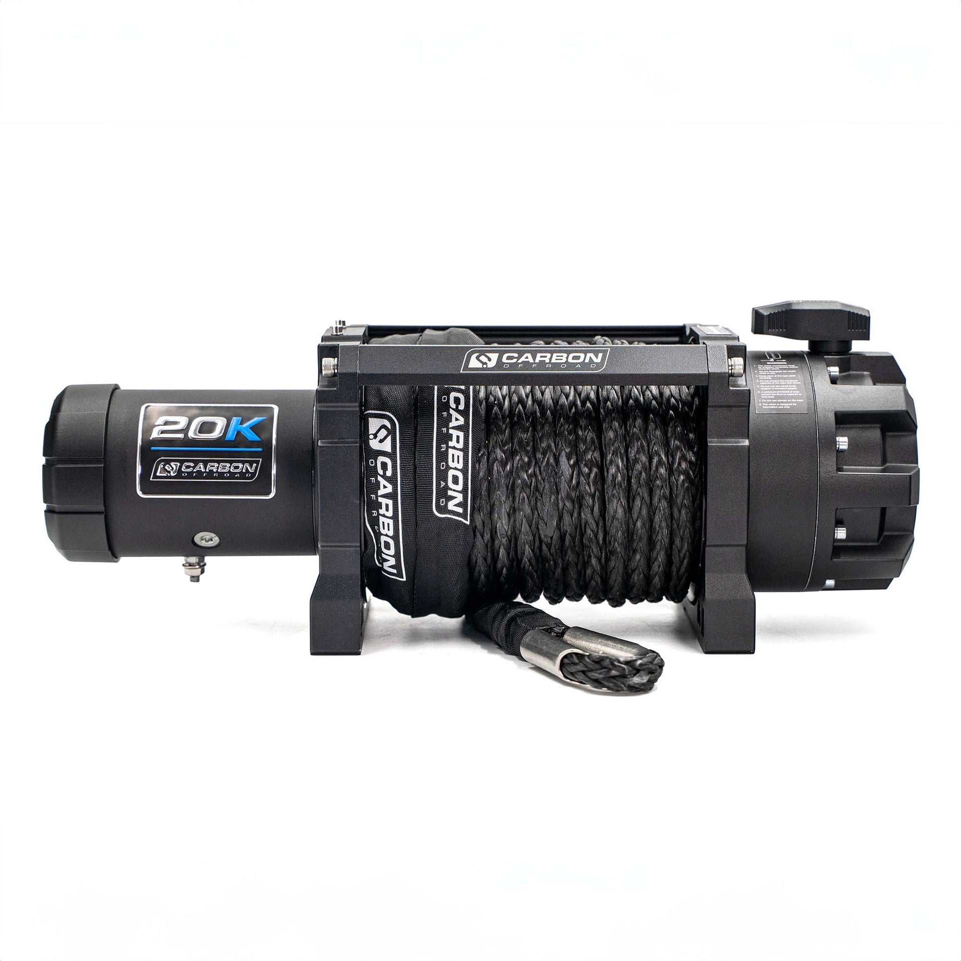 Carbon Scout Pro - 20000lb Extreme Duty Truck Winch - BYO Hook