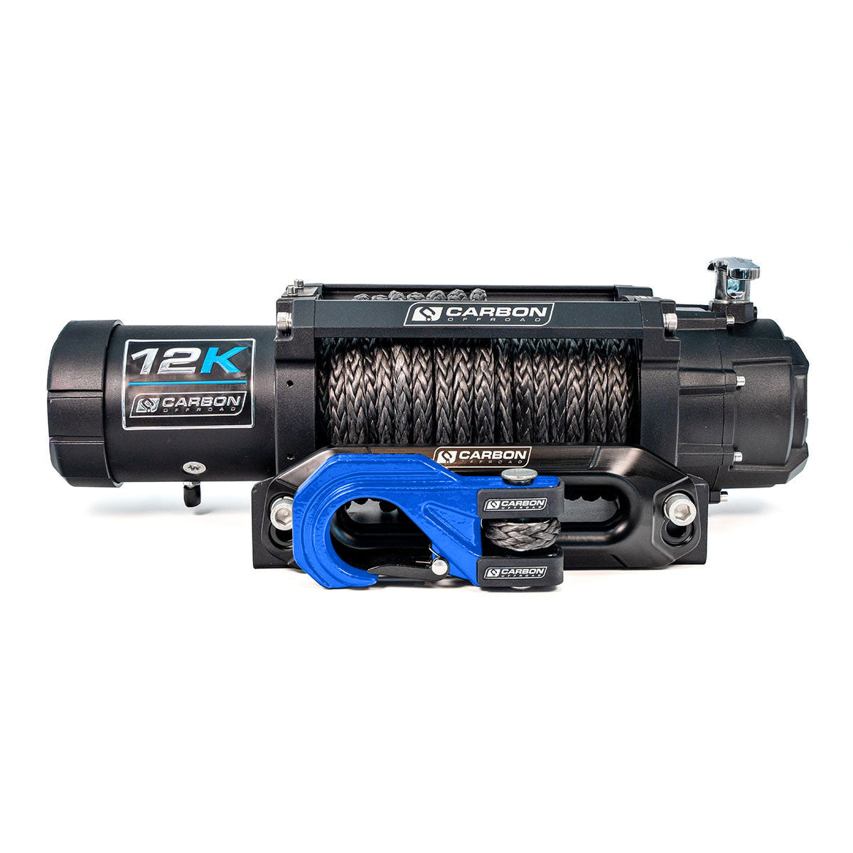 Carbon 12K - 12000lb Winch V3X with MegaPro Hook