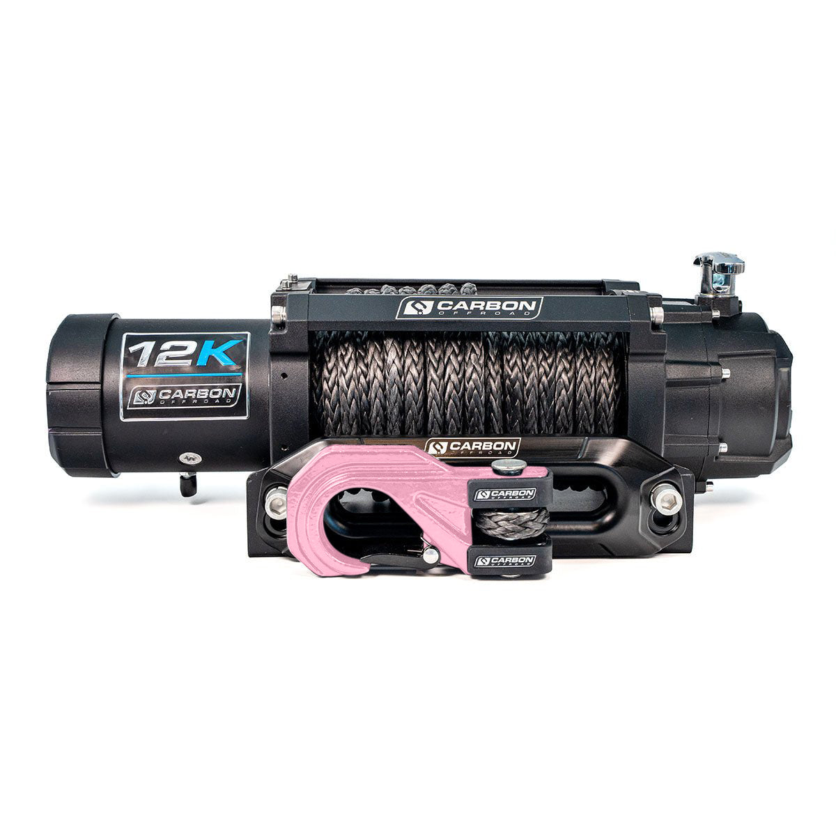 Carbon 12K - 12000lb Winch V3X with MegaPro Hook