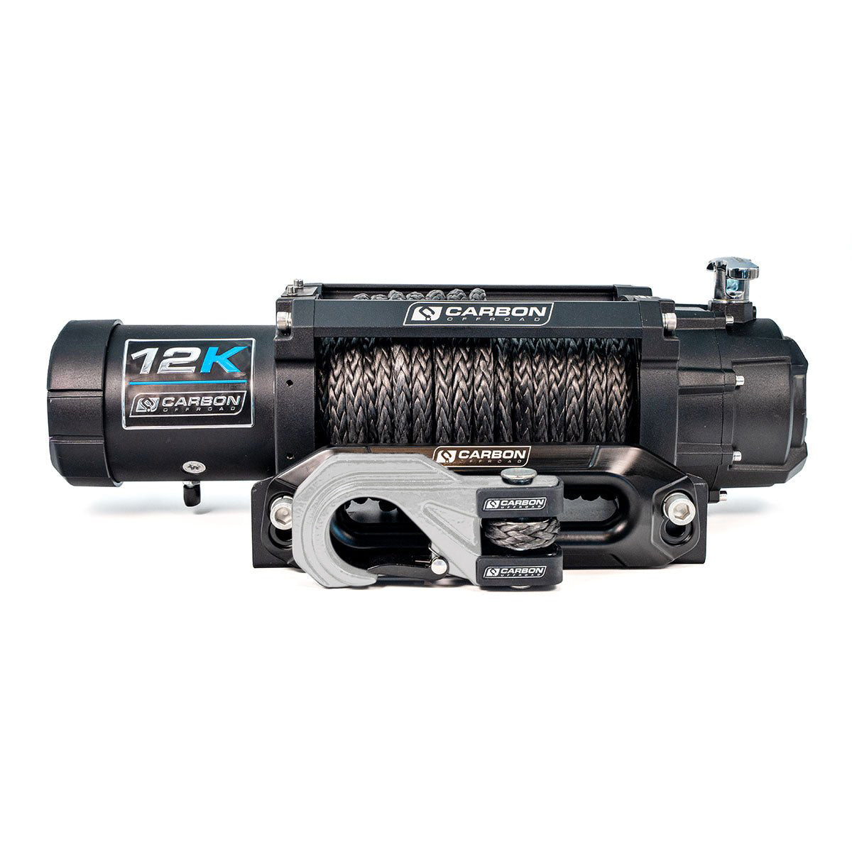 Carbon 12K - 12000lb Winch V3X with MegaPro Hook