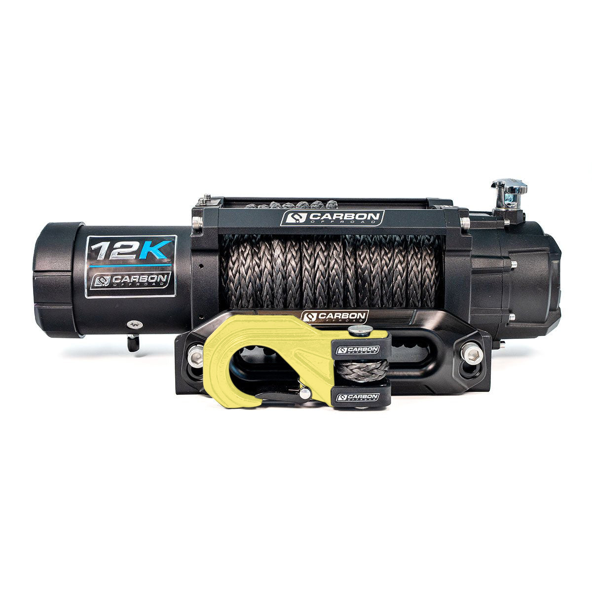 Carbon 12K - 12000lb Winch V3X with MegaPro Hook