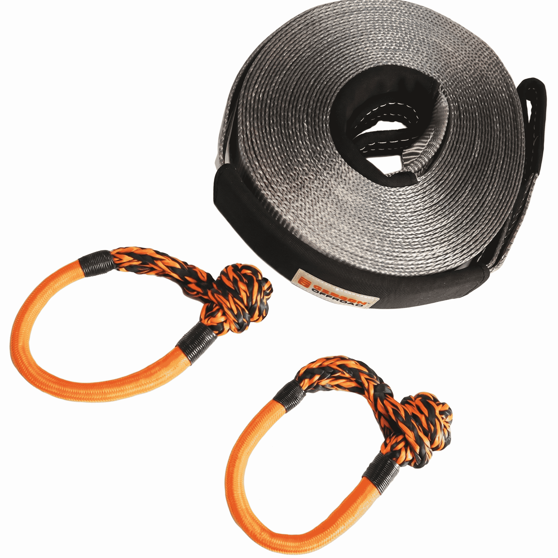 Carbon Recovery Extension Strap And Soft Shackle's Combo