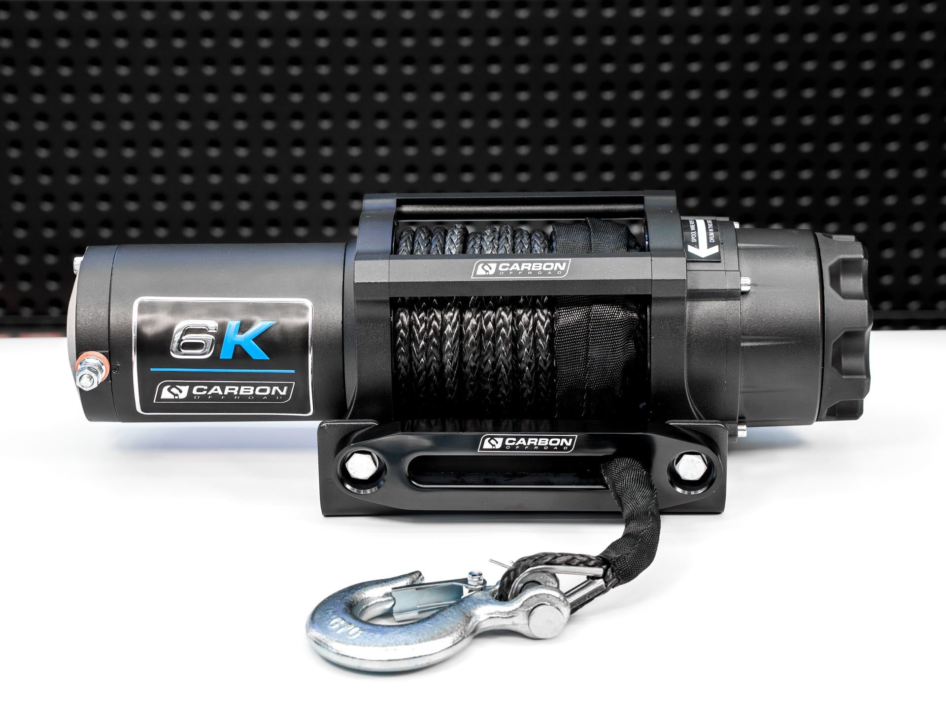 Carbon Offroad 6000lb ATV/Small 4X4 Winch 24V - CW - XD6 - 24V 1
