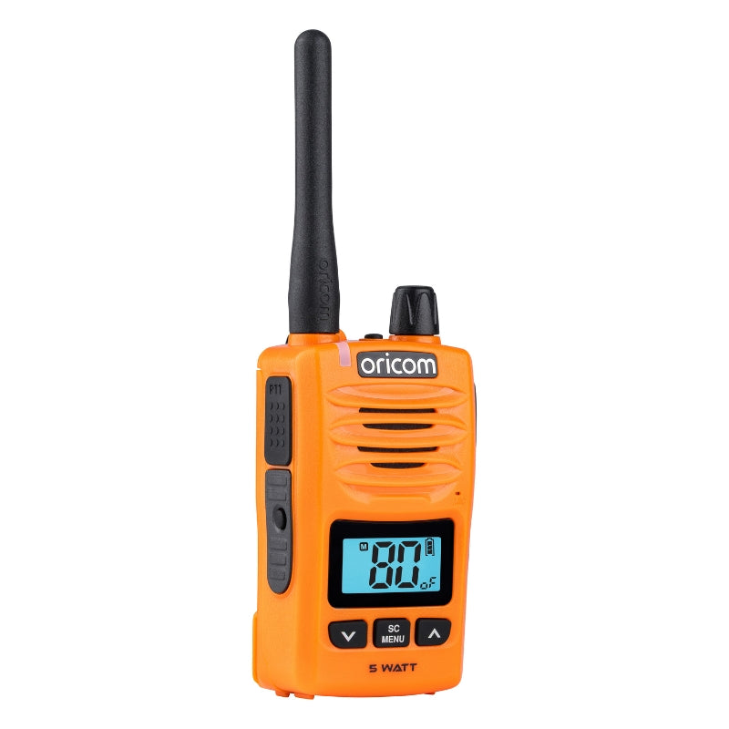 DTX600OR Waterproof 5 Watt Handheld UHF CB Radio (Orange)