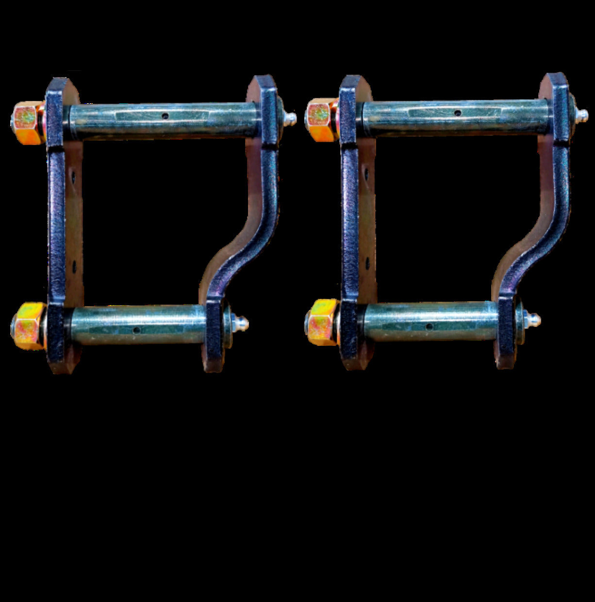 Toyota Hilux N80 2015 On - Greasable Shackle Pair Reversed (GSHLXN80R)