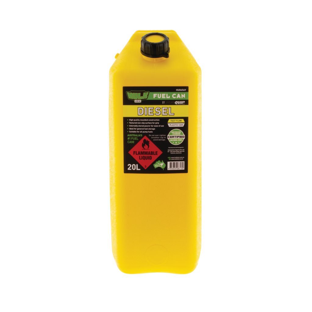Fast Flow Plastic Fuel Can - Diesel 20 Litre