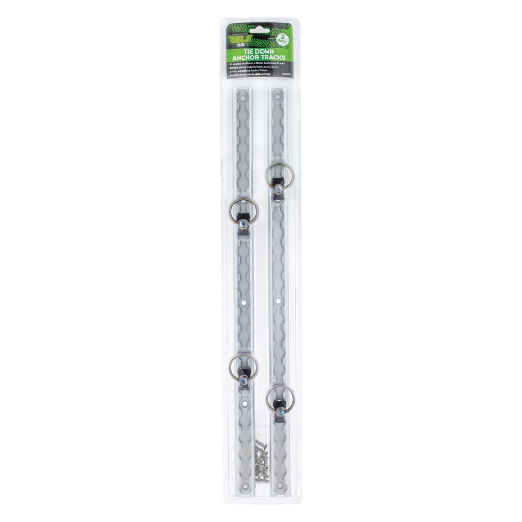 Tiedown Anchor Tracks (2Pk) - 600Mm