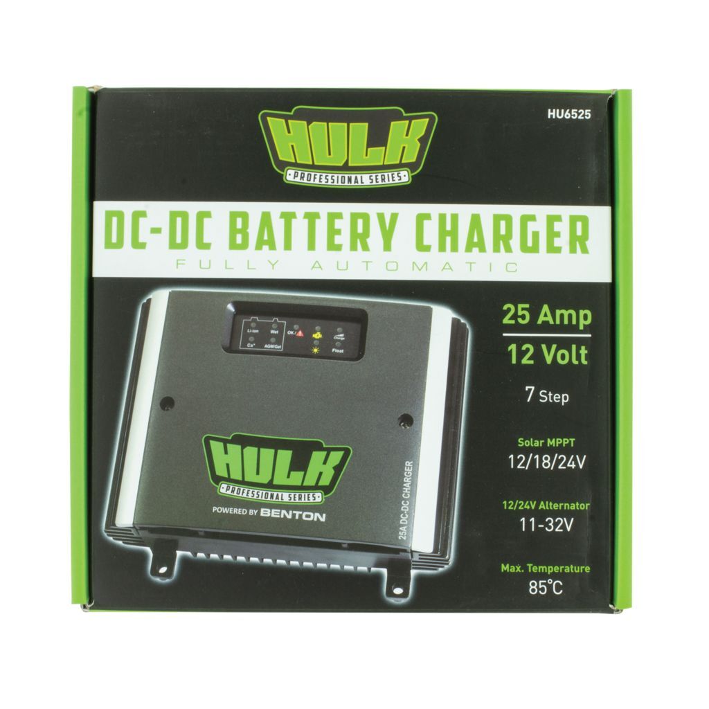 Dc-Dc Fully Automatic Battery Charger - 25 Amp 12V
