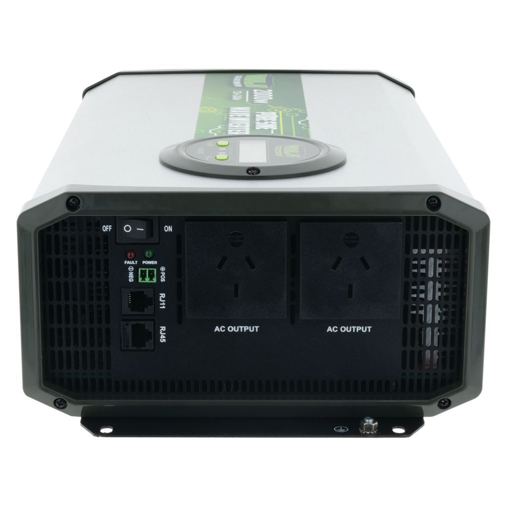 Pure Sine Wave Inverter 2000W 12Vdc To 240Vac True Sine Wave