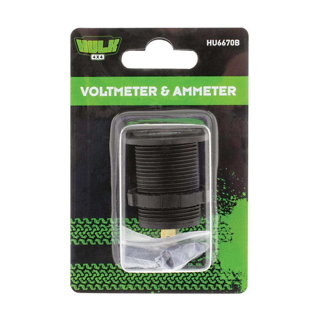 Dual Dc Voltmeter & Ammeter