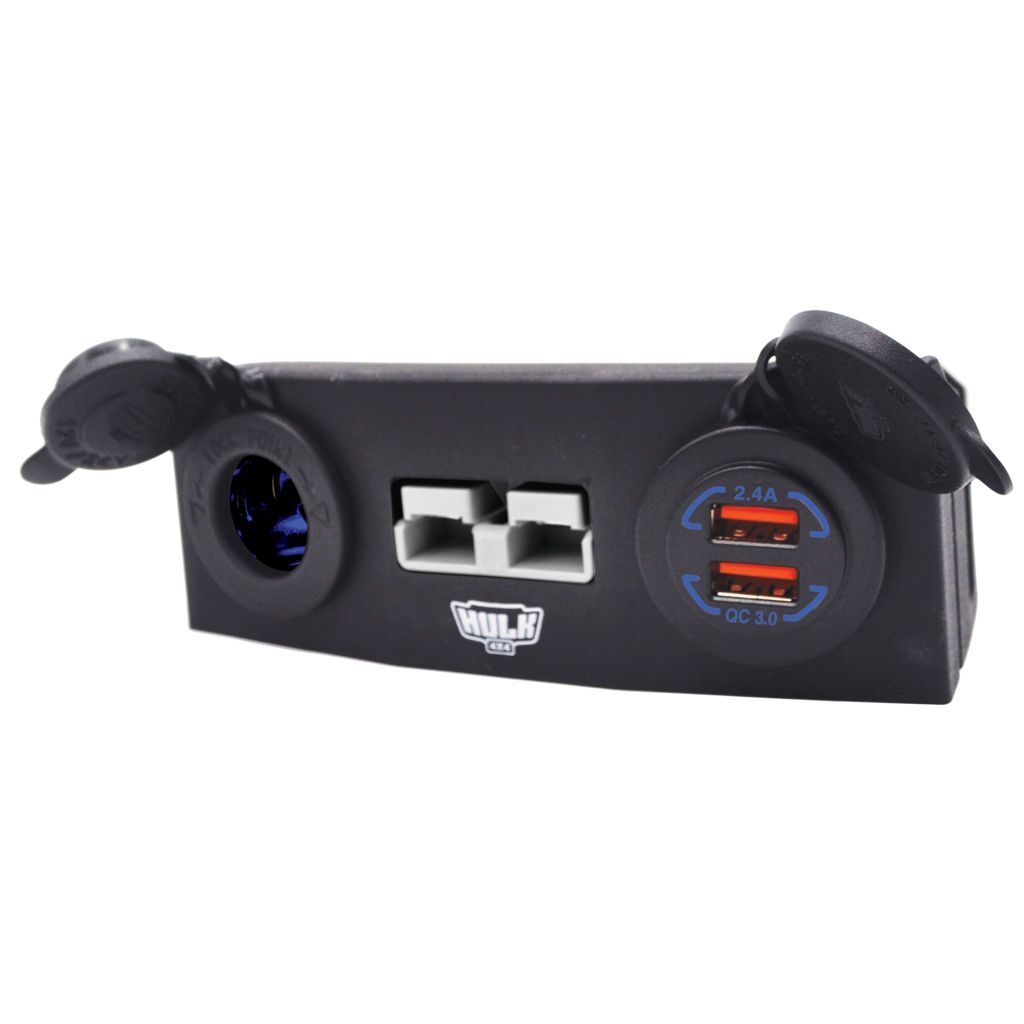 Triple Surface Mount Housing With A 50A Plug
