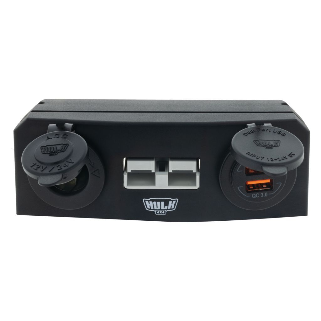 Triple Surface Mount Housing With A 50A Plug