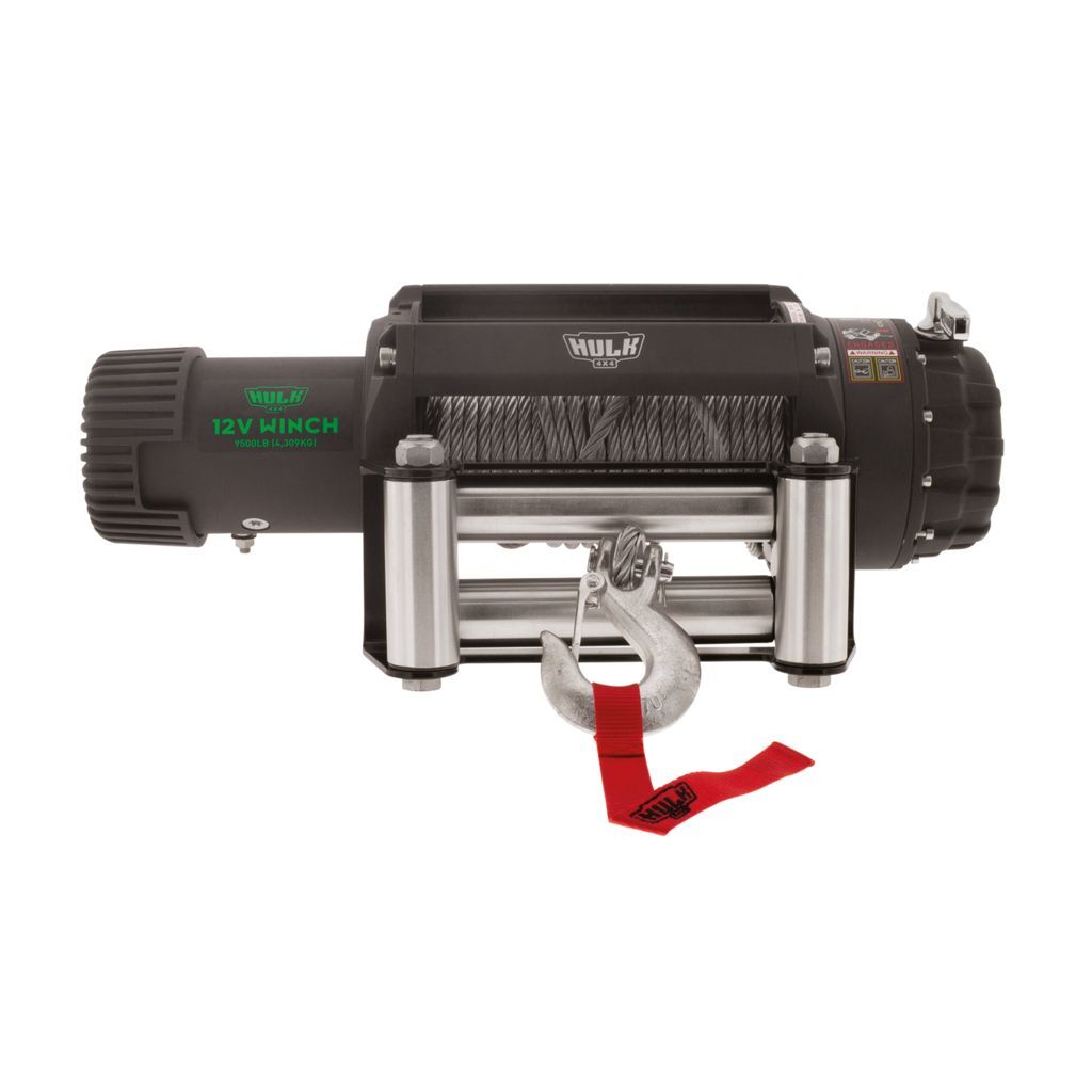 Electric 4X4 Winch Professional Series Steel Cable 9500Lbs (4300Kg)