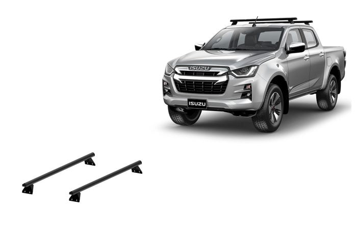 Thumbnail image of Isuzu D-max Dual Cab (2020 - Current) Trademax Crossbars x 2