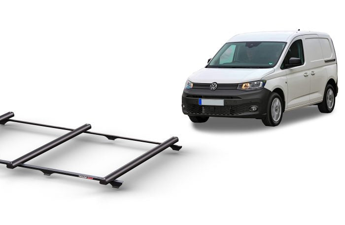 Thumbnail image of Volkswagen Caddy LWB (05/21 - Current) Trademax Crossbars x 3