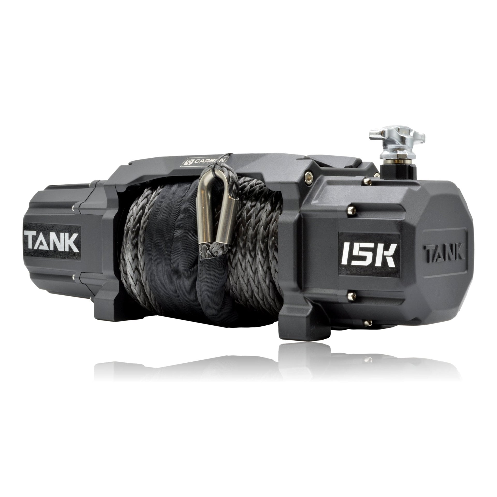 Carbon TANK - 15000lb Winch 12V - CW - TK15BLK 6