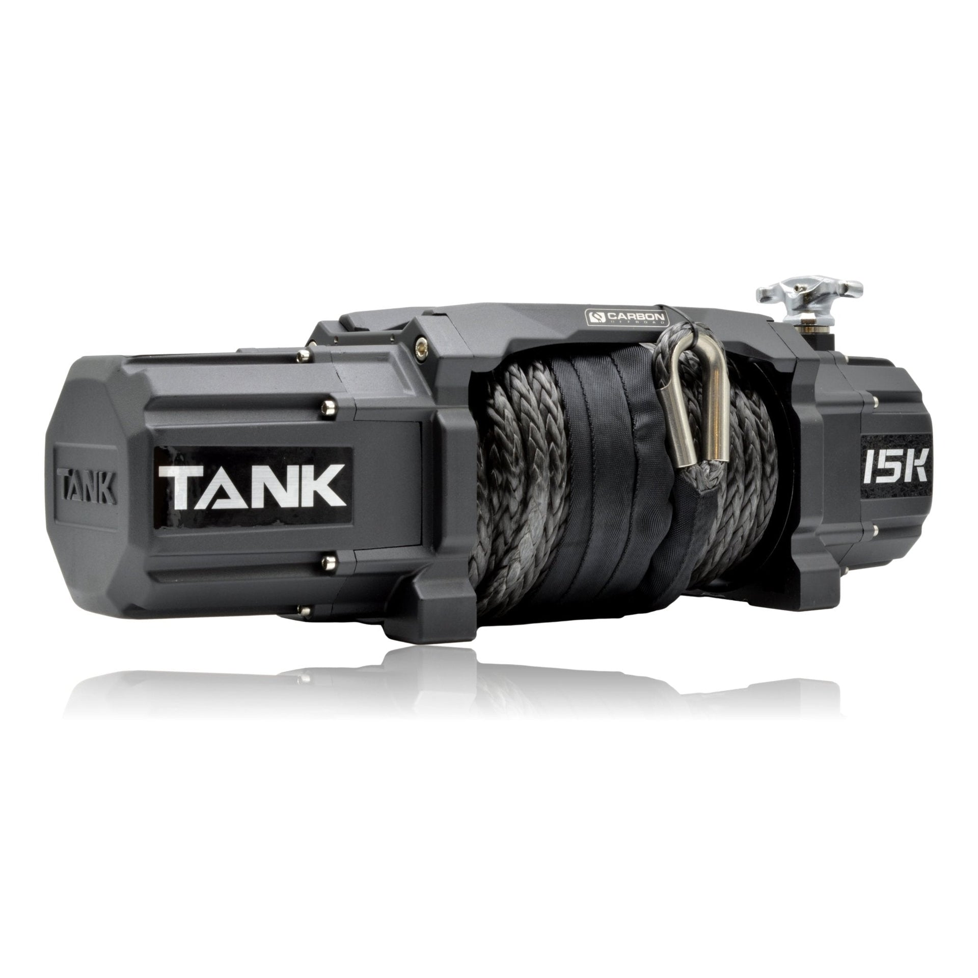 Carbon TANK - 15000lb Winch 12V - CW - TK15BLK 8