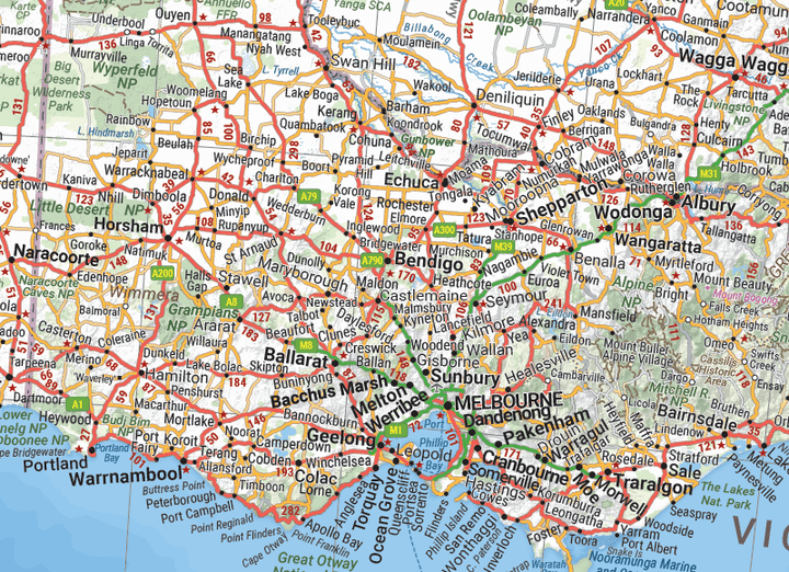 Australia Large Map (12th Edition)