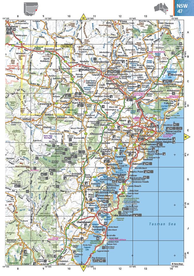 Australia Road & 4wd Handy - 185 X 248mm (13th Edition)