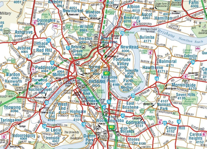 Brisbane & Region Map (12th Edition)