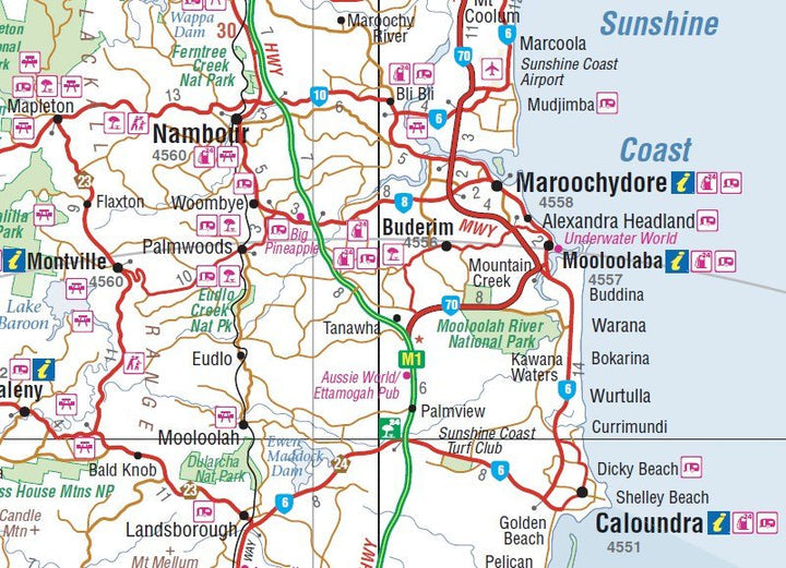 Brisbane & Region Map (12th Edition)