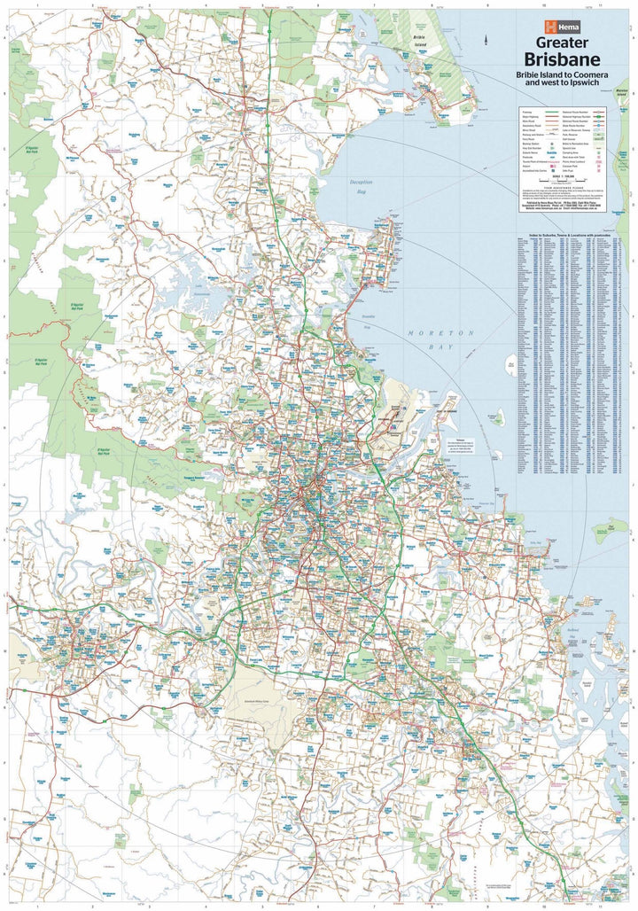 Brisbane & Region Map (12th Edition)