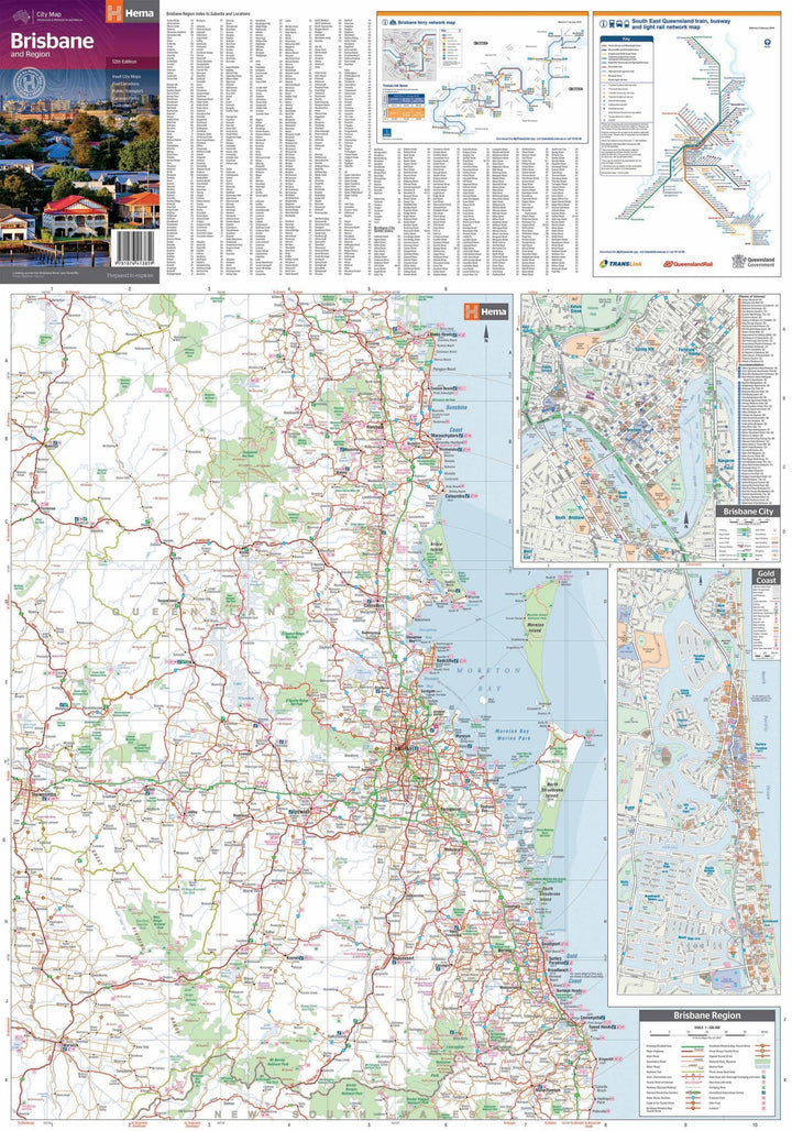 Brisbane & Region Map (12th Edition)