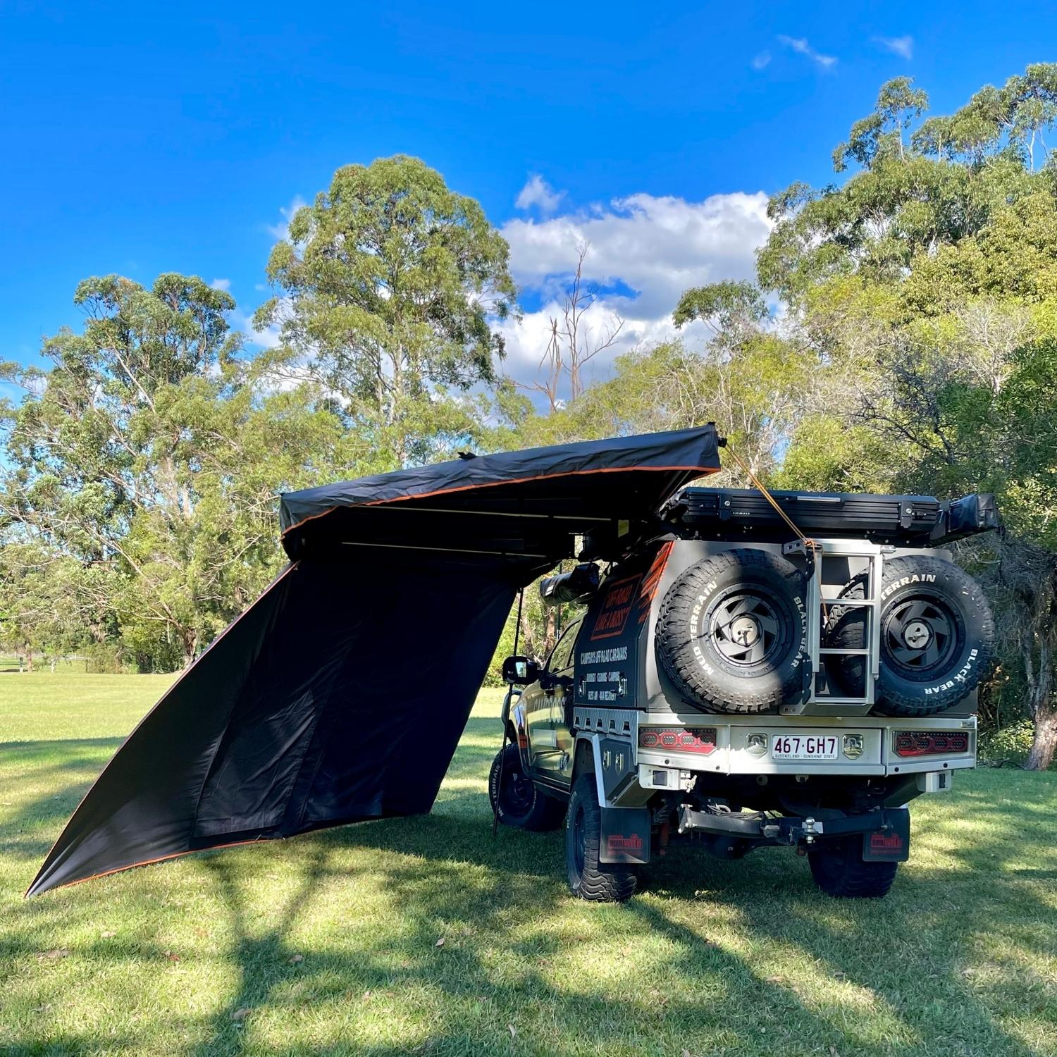 Campboss 180 Single Awning Wall