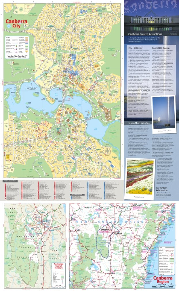 Canberra & Region Map (6th Edition)