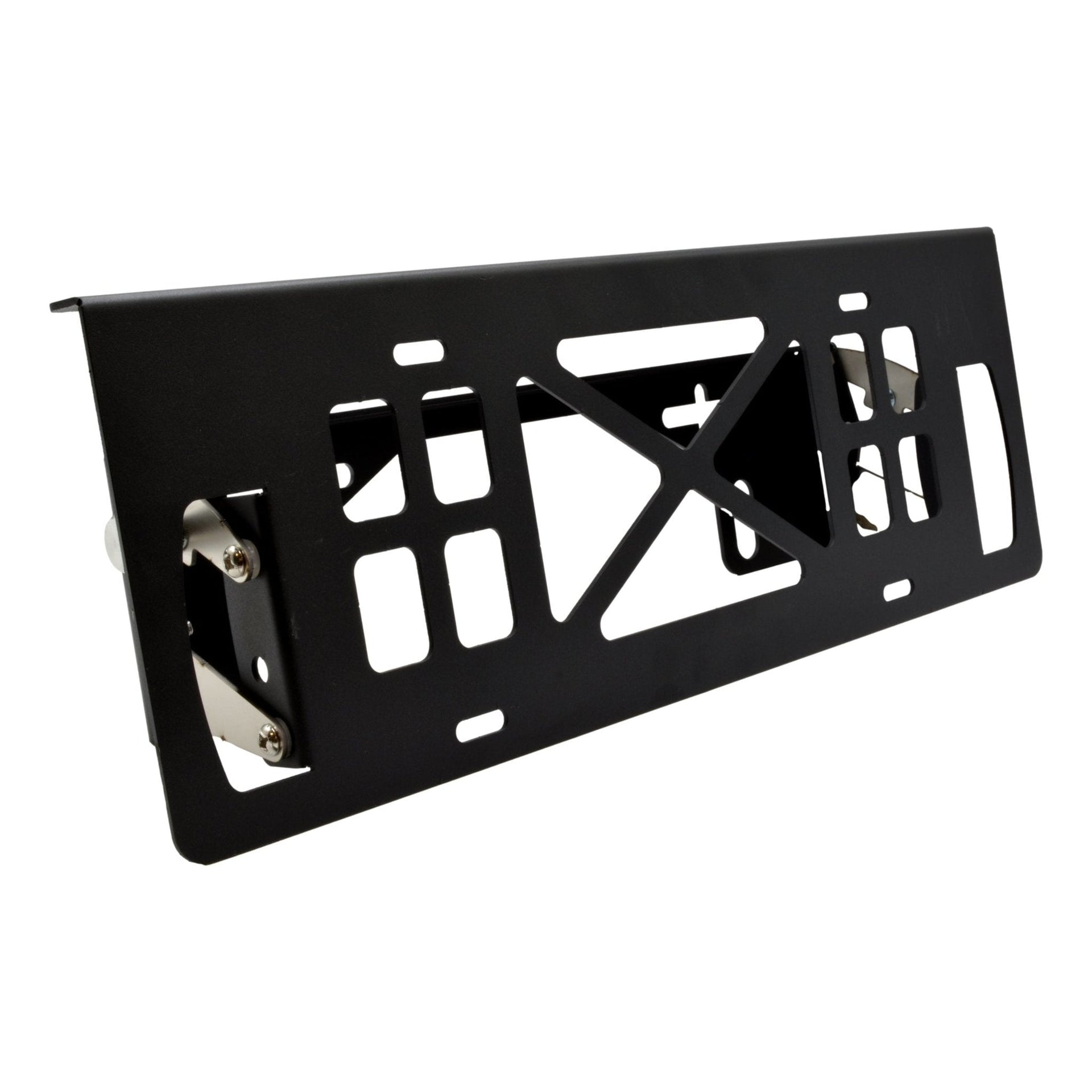 Carbon Offroad Stainless Steel Black Powdercoat Pull Up Number Plate Braclet