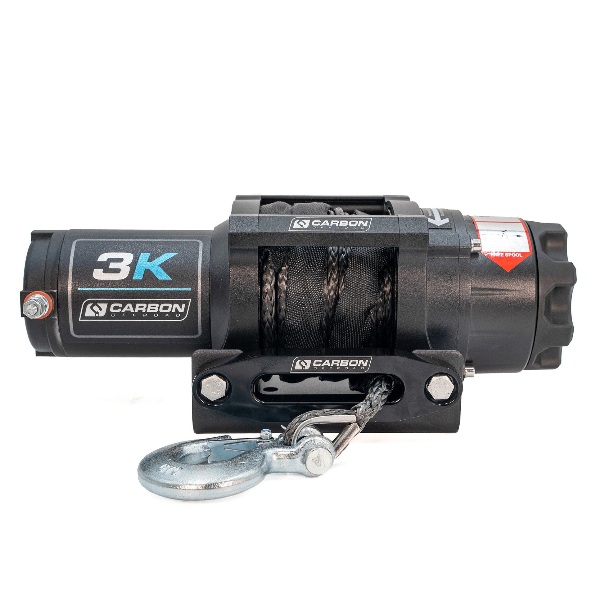 Carbon 3.0k 3000lb Atv/Trailer Winch
