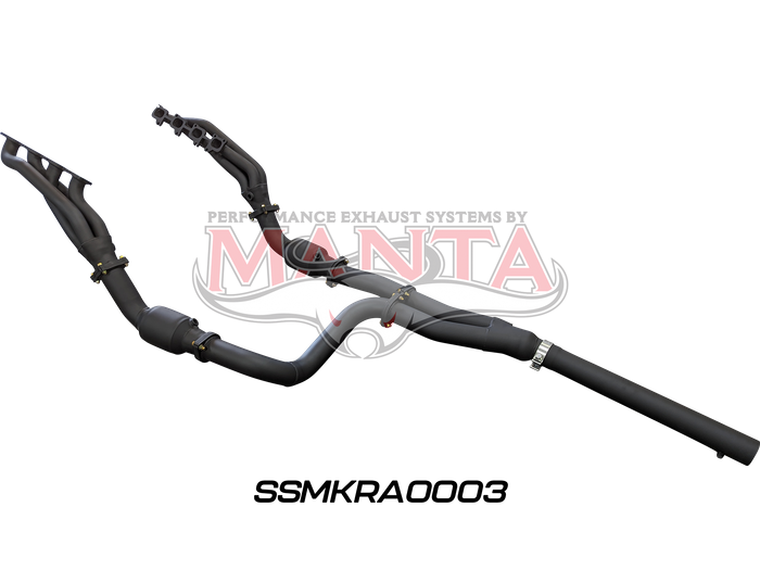 Manta - DS RAM1500 5.7L V8 Extractors and Cats kit, to bolt to Factory Exhaust or MANTA 3in single Catback - (SSMKRA0003)