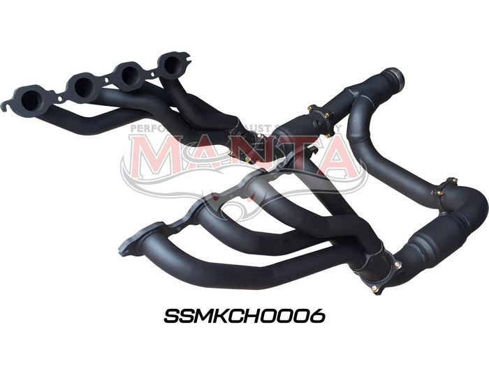 Manta - Chevrolet Silverado 1500 ZR1 & ZR2 6.2L V8 Extractors, Cats & Y-pipe to suit Factory Cat-back (SSMKCH0006) - (SSMKCH0006)