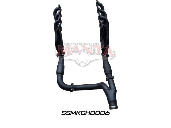 Manta - Chevrolet Silverado 1500 ZR1 & ZR2 6.2L V8 Extractors, Cats & Y-pipe to suit Factory Cat-back (SSMKCH0006) - (SSMKCH0006)