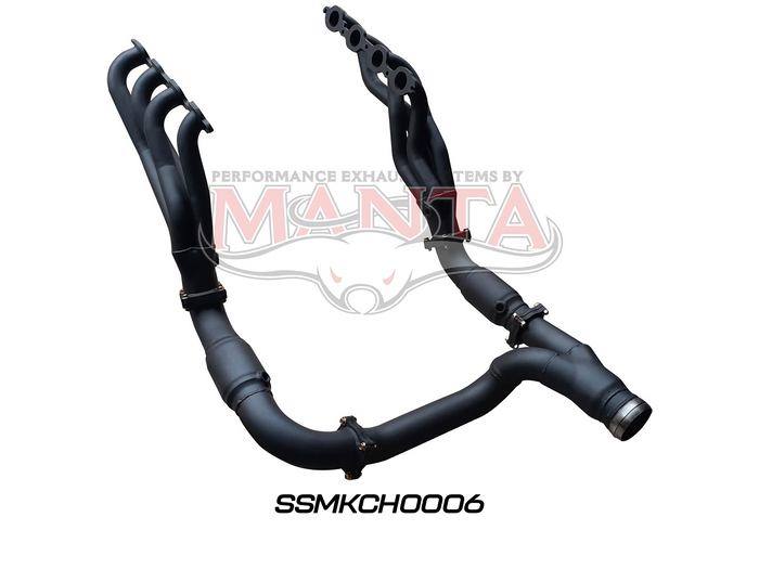Manta - Chevrolet Silverado 1500 ZR1 & ZR2 6.2L V8 Extractors, Cats & Y-pipe to suit Factory Cat-back (SSMKCH0006) - (SSMKCH0006)