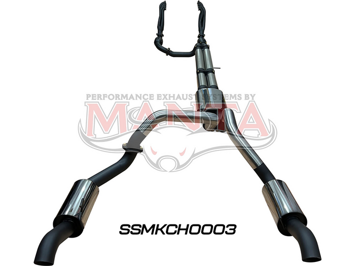 Manta - Chevrolet Silverado 1500 6.2L V8 Full Exhaust System With Extractors, Cats and Twin 3in Cat Back (SSMKCH0003) - (SSMKCH0003)