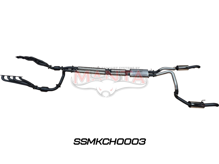 Manta - Chevrolet Silverado 1500 6.2L V8 Full Exhaust System With Extractors, Cats and Twin 3in Cat Back (SSMKCH0003) - (SSMKCH0003)