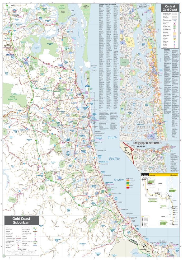 Gold Coast & Region Map (9th Edition)