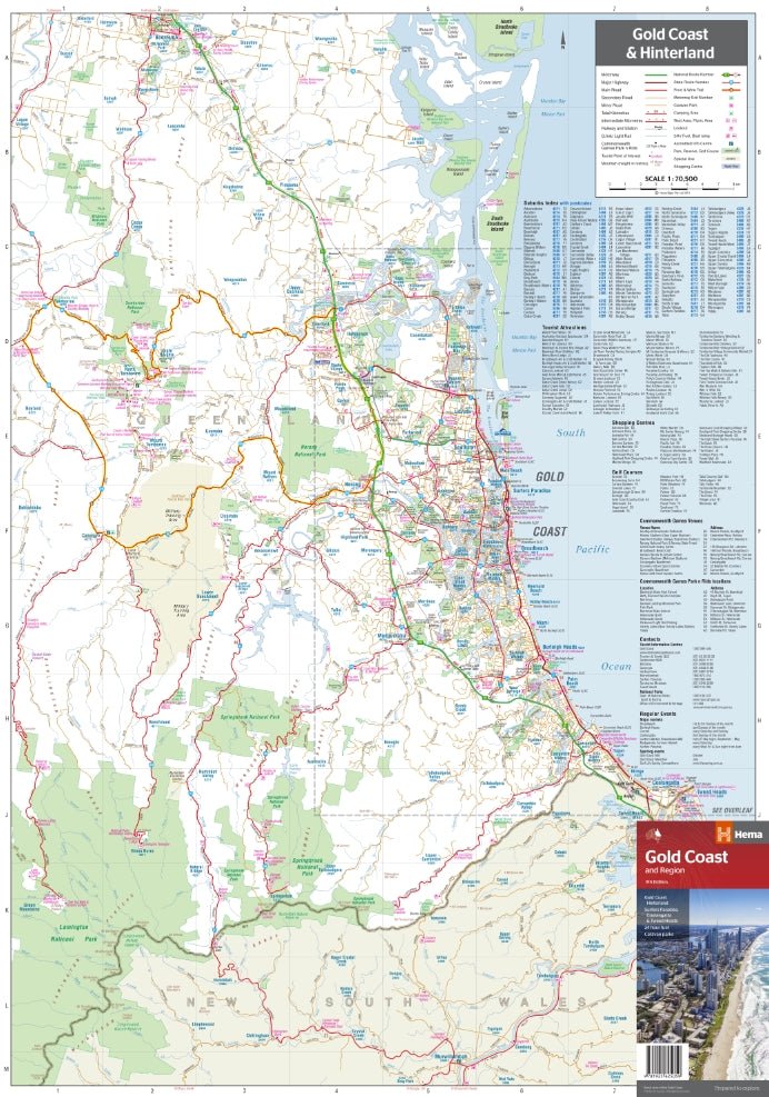 Gold Coast & Region Map (9th Edition)