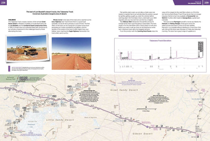 Great Desert Tracks Atlas & Guide (6th Edition)