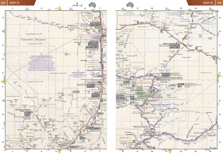 Great Desert Tracks Atlas & Guide (6th Edition)