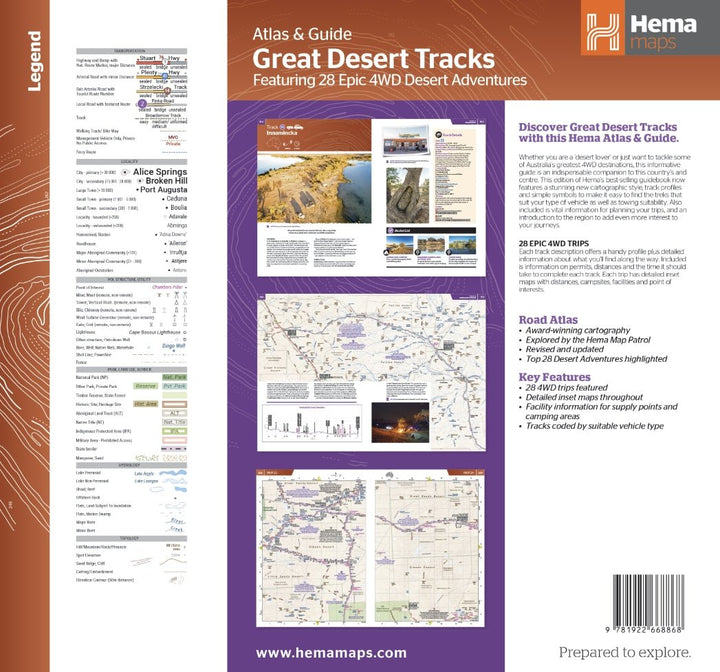 Great Desert Tracks Atlas & Guide (6th Edition)