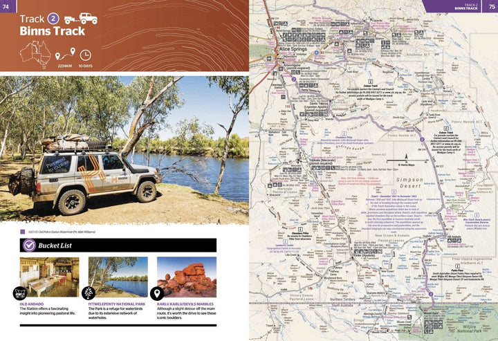 Great Desert Tracks Atlas & Guide (6th Edition)