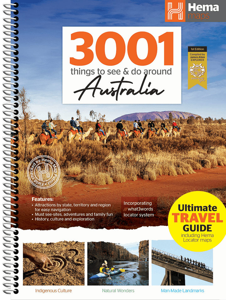 Hema's 3001 Things To See & Do Around Australia (1st Edition)
