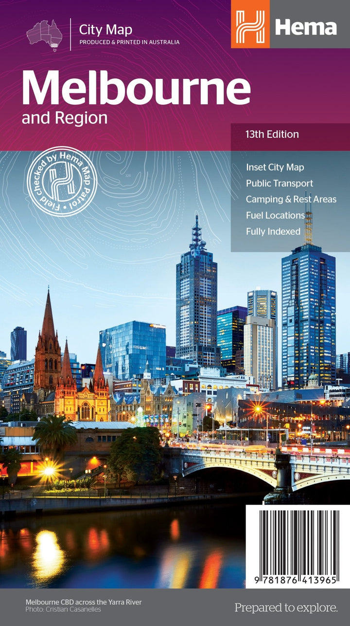 Melbourne & Region Map (13th Edition)