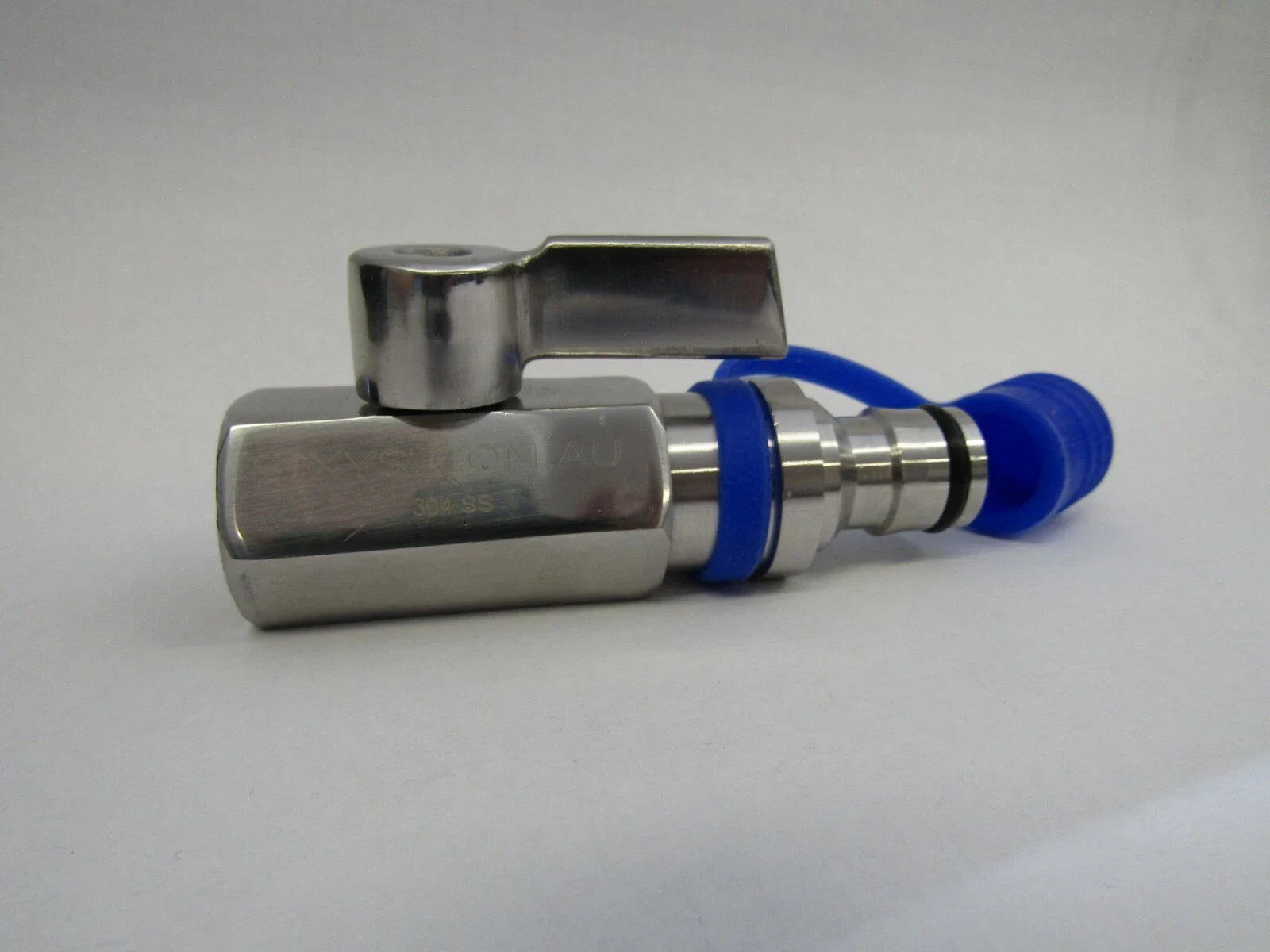 304 Stainless Steel Ball Valve hose outlet - RV's, Caravans, Home, Marine